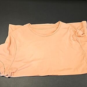 Ladies Large Peach tee